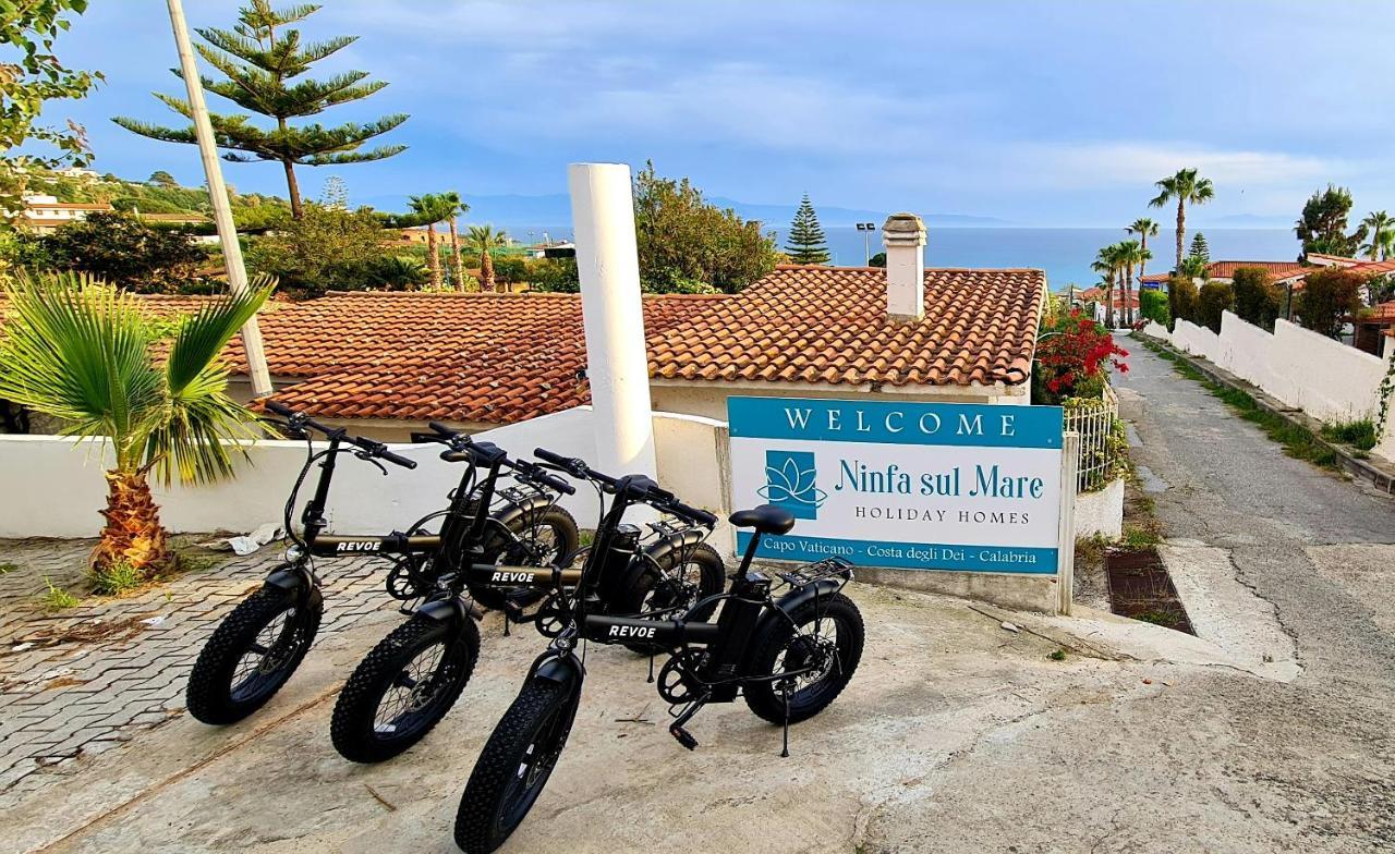 Ninfa Sul Mare Apartments 50 M E T R I Dal Mare Parcheggio Gratuito Custodito Capo Vaticano Dış mekan fotoğraf