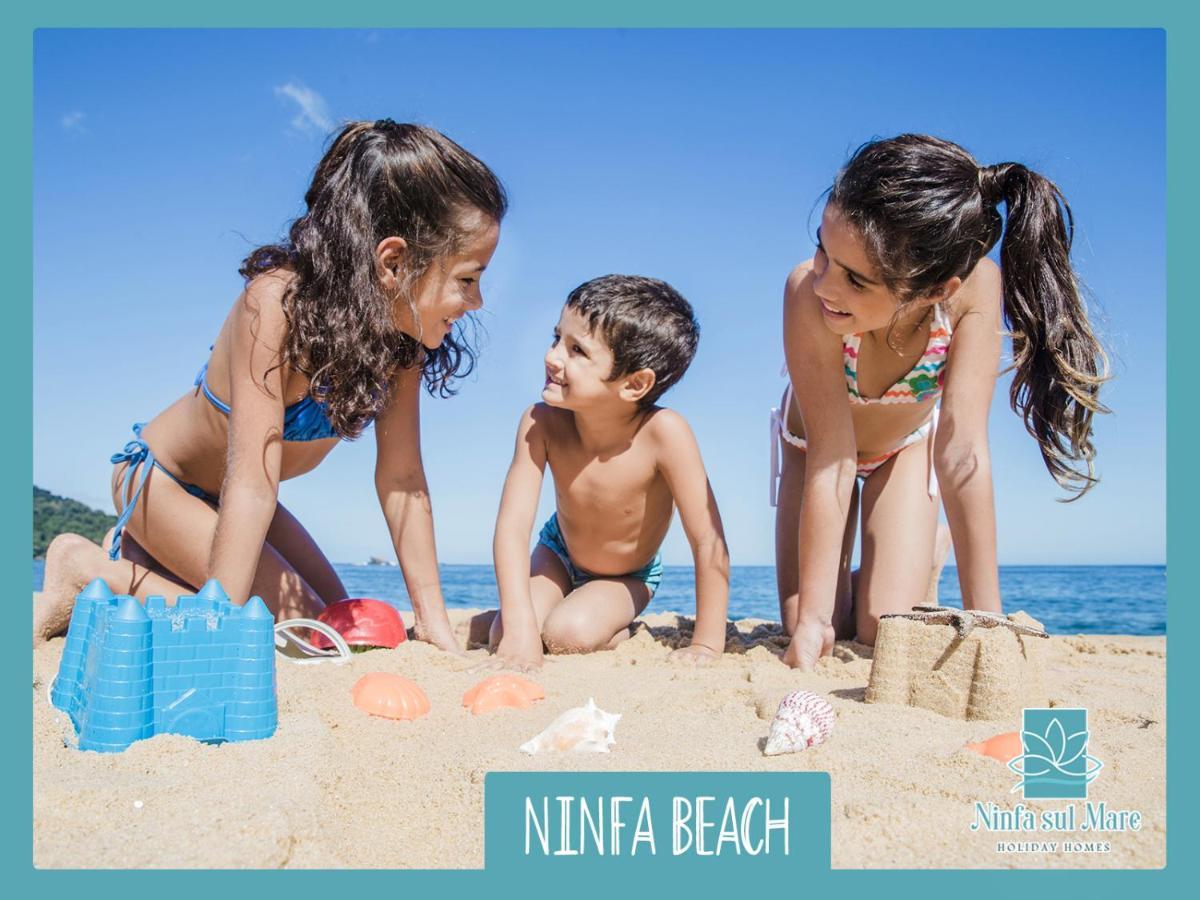 Ninfa Sul Mare Apartments 50 M E T R I Dal Mare Parcheggio Gratuito Custodito Capo Vaticano Dış mekan fotoğraf