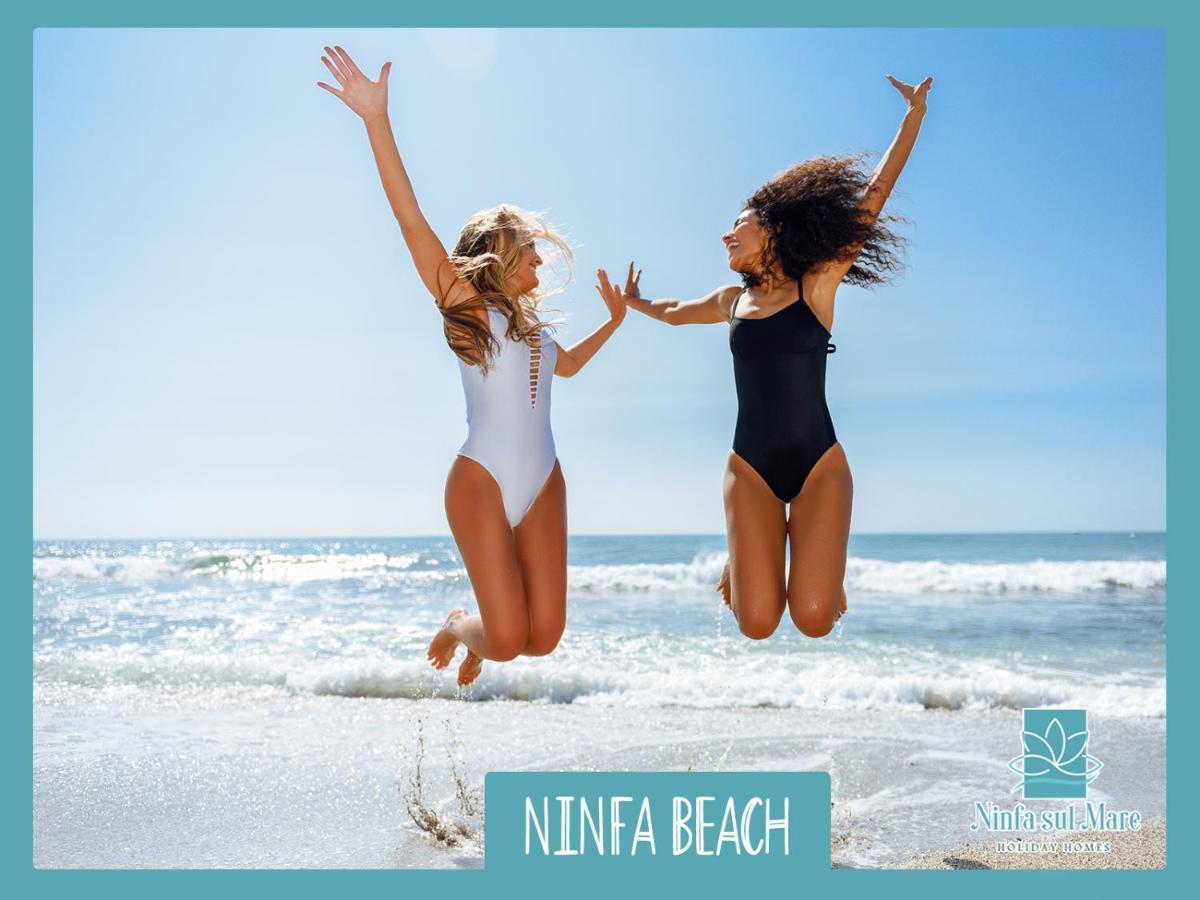 Ninfa Sul Mare Apartments 50 M E T R I Dal Mare Parcheggio Gratuito Custodito Capo Vaticano Dış mekan fotoğraf