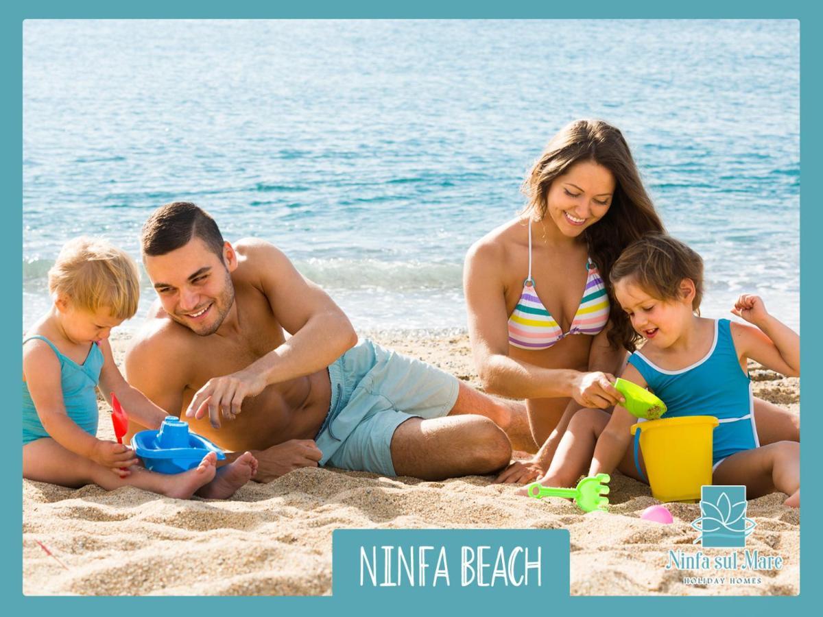 Ninfa Sul Mare Apartments 50 M E T R I Dal Mare Parcheggio Gratuito Custodito Capo Vaticano Dış mekan fotoğraf