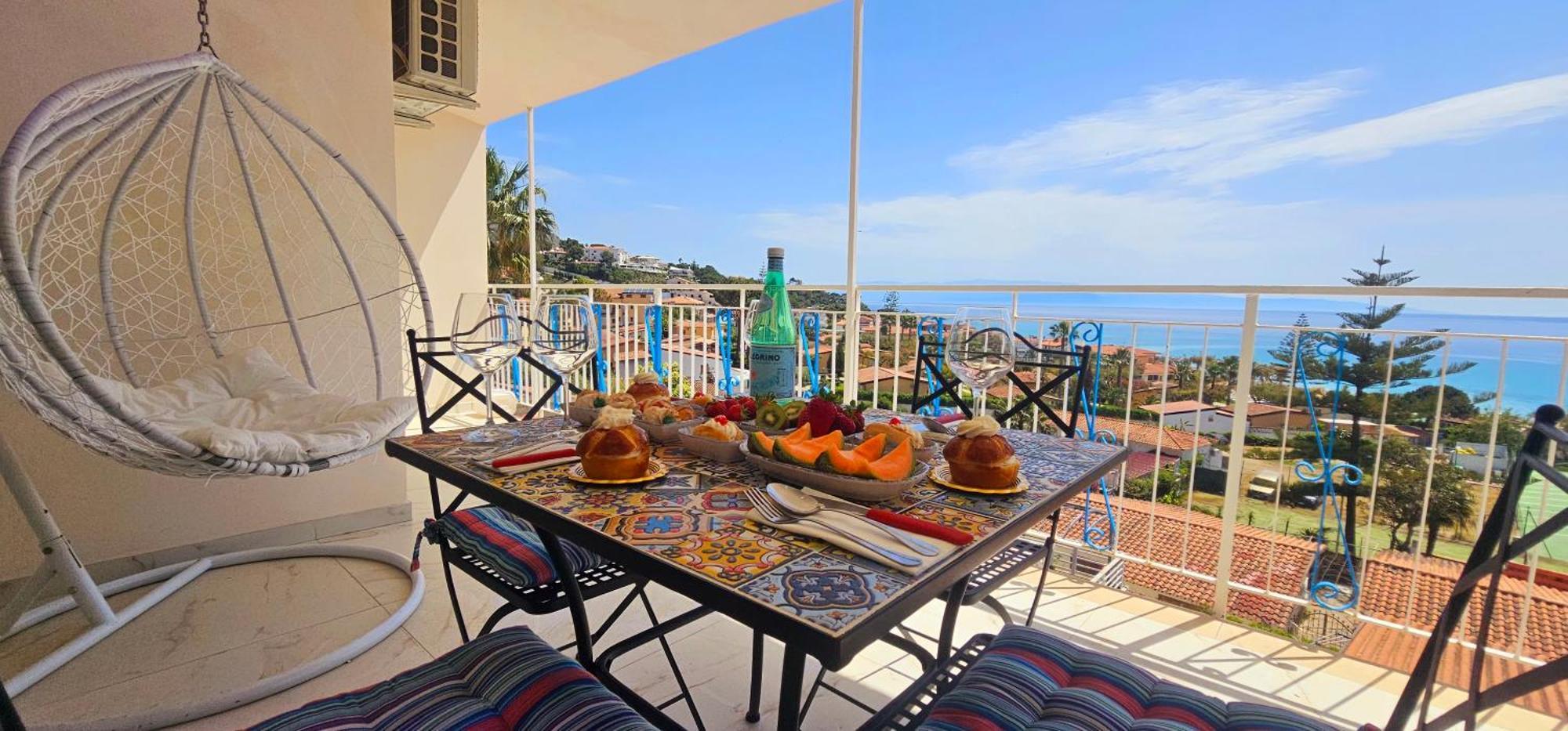 Ninfa Sul Mare Apartments 50 M E T R I Dal Mare Parcheggio Gratuito Custodito Capo Vaticano Dış mekan fotoğraf