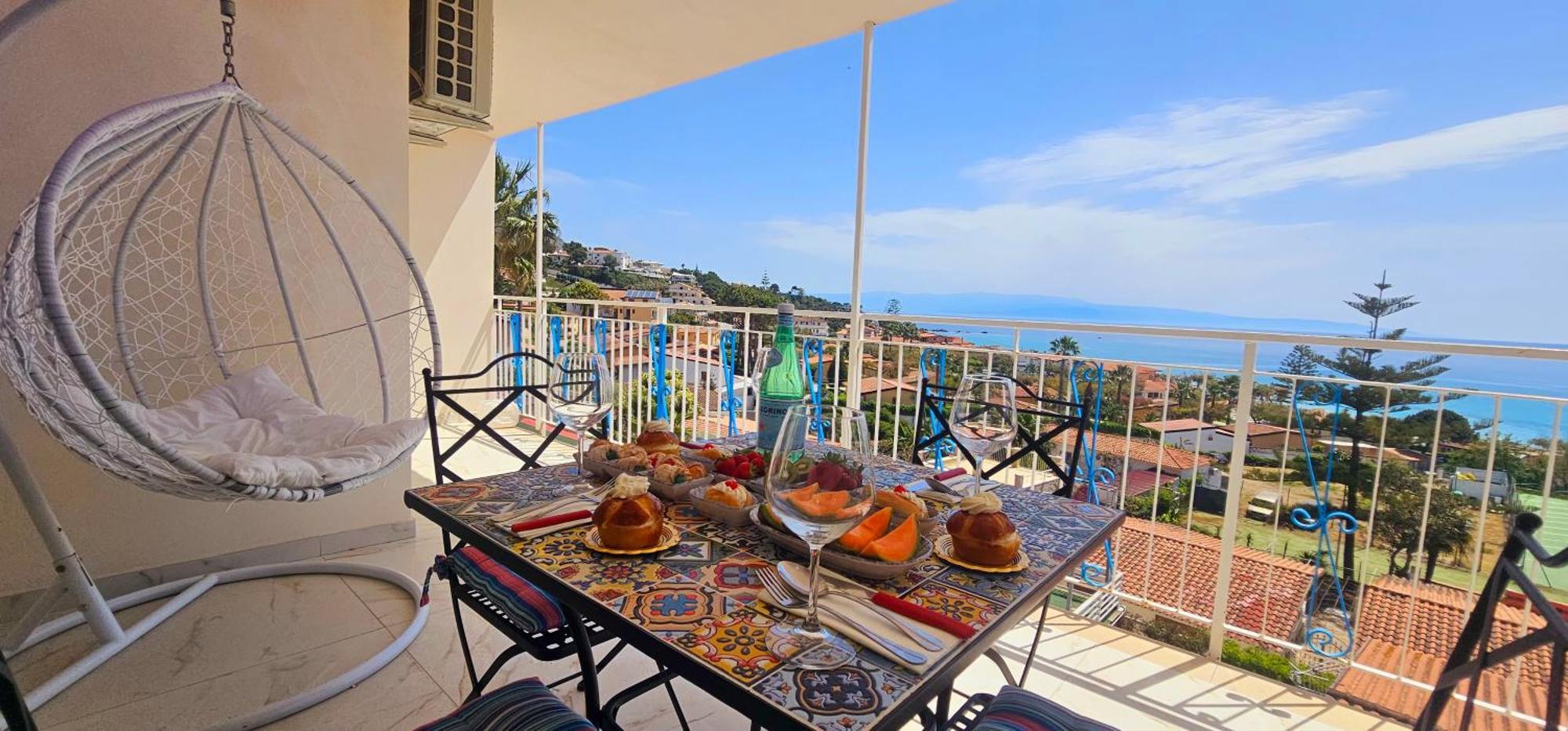Ninfa Sul Mare Apartments 50 M E T R I Dal Mare Parcheggio Gratuito Custodito Capo Vaticano Dış mekan fotoğraf